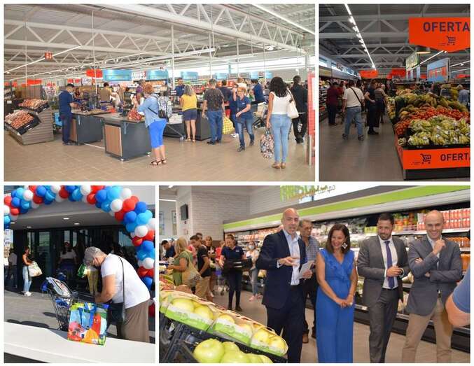 Acto inaugural de la tienda de Aldi en Telde/TA.